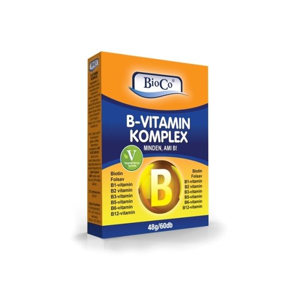 Bioco b-vitamin komplex tabletta 90 db