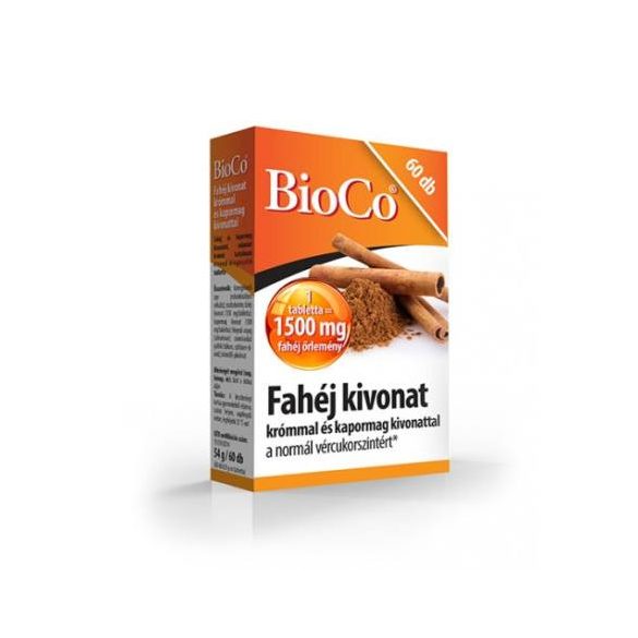 Bioco fahéj kivonat tabletta 60 db