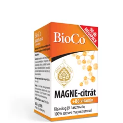 Bioco magne-citrát+b6 vitamin megapack 90db - bio és vegán étrendkiegészítők