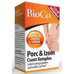 Bioco porc-izom csont komplex kondroitinnel 120db - bio és vegán étrendkiegészítők