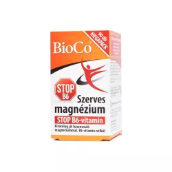 Bioco szerves magnézium stop b6-vitamin 90db - bio és vegán étrendkiegészítők