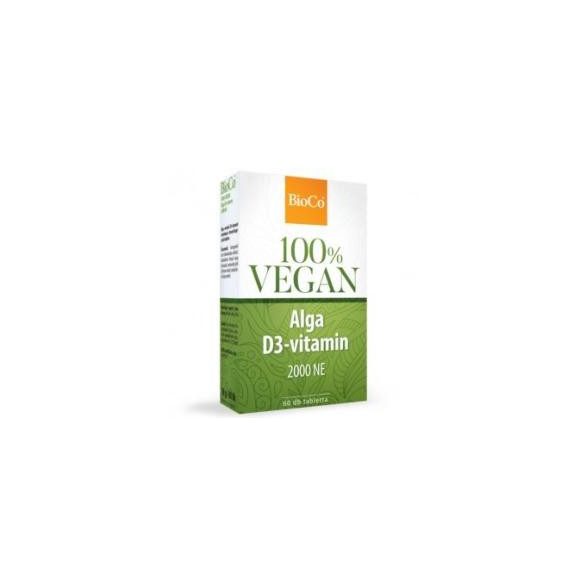 Bioco vegan alga D3-vitamin 2000 NE kapszula 60 db