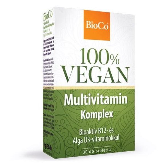 Bioco vegan multivitamin komplex tabletta 30 db