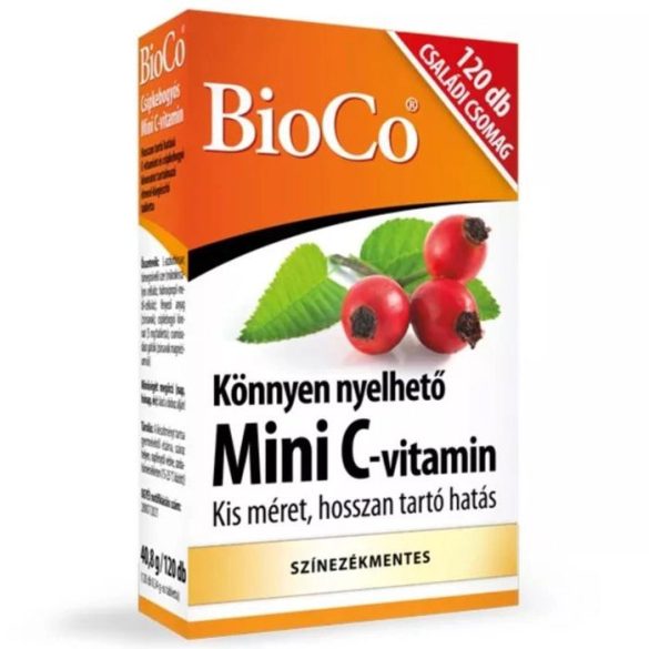 BIOCO C-VITAMIN MINI CSALÁDI CSOM. 120DB