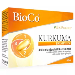 Bioco kurkuma komplex 60db - bio és vegán étrendkiegészítők