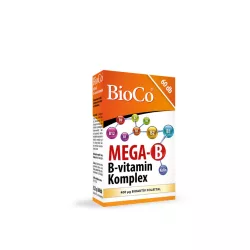 Bioco mega-b b-vitamin komplex 60db - bio és vegán étrendkiegészítők