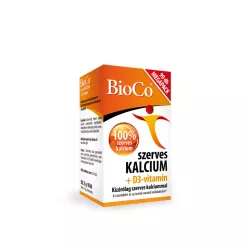Bioco szerves kalcium + d3-vitamin 90db - bio és vegán étrendkiegészítők