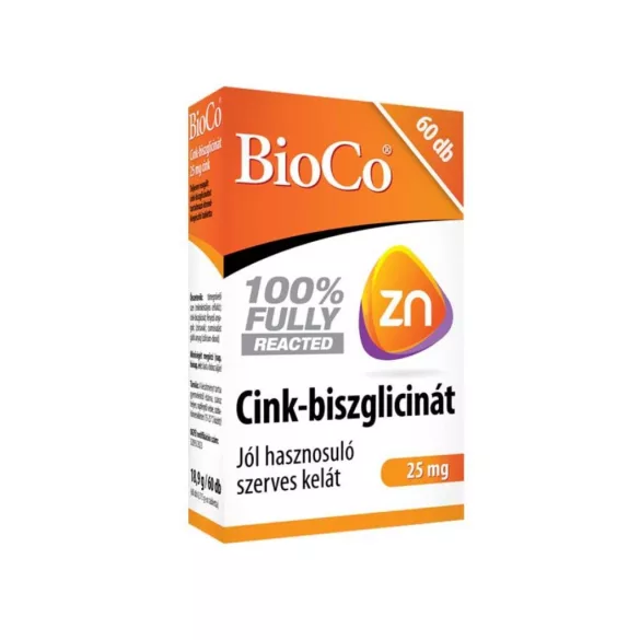 Bioco cink-biszglicinát 25mg 60db