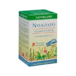 Naturland teakeverék nyugtató filteres 25db - bio és refomélelmiszer