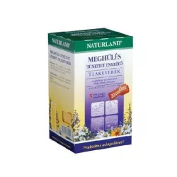 Naturland teakeverék meghülés tüneteit enyhítő filteres 20db - bio és refomélelmiszer