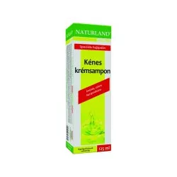 Naturland kénes krémsampon 125ml - bio és natúr kozmetikumok
