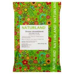 Naturland orvosi citromfű levél tea 50g - bio és refomélelmiszer