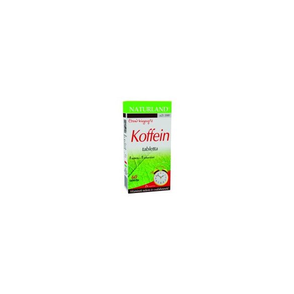 Naturland koffein tabletta 60 db