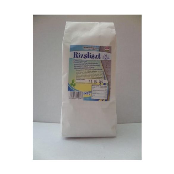 Bonetta rizsliszt 500 g - bio és refomélelmiszer