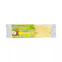 Gluténmentes bonetta kókuszszelet citromos 35g - bio és refomélelmiszer