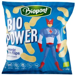   Bio biopont gluténmentes power extrudált kukorica enyhén sós 55g