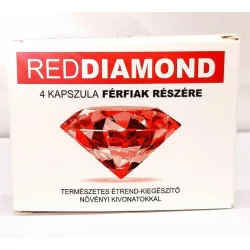   Red diamond - természetes étrend-kiegészítő férfiaknak (4db)