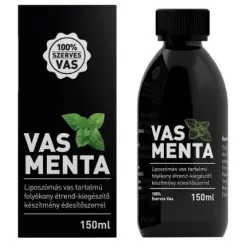 Vasmenta liposzómás vas tartalmú folyékony készítmény 150ml - bio és vegán étrendkiegészítők