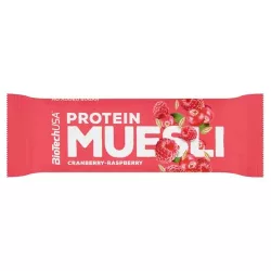 Biotechusa protein muesli 30g áfonya-málna