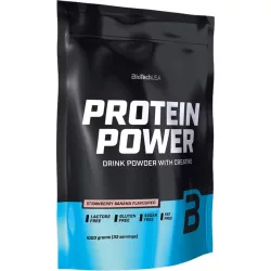 Biotechusa protein power 1000g zsák eper-banán