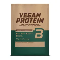 Biotechusa vegan protein csoki-fahéj ízű 25g - bio és refomélelmiszer
