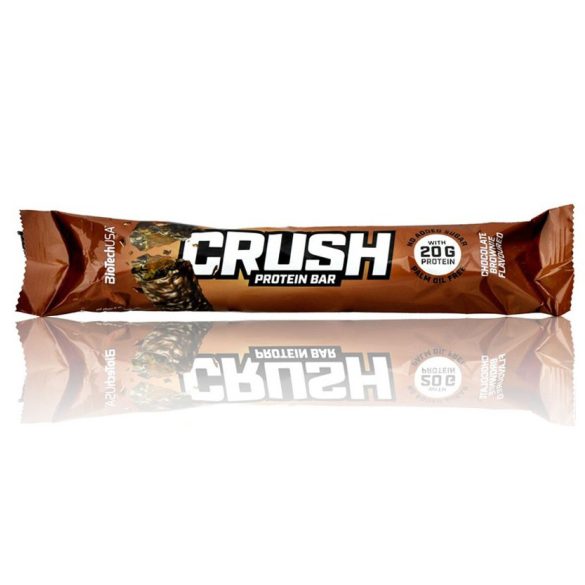 Biotech crush bar csokoládé-brownie 64 g