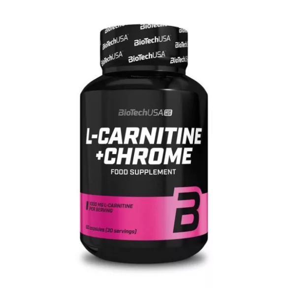 Biotechusa l-carnitine + chrome 60 caps