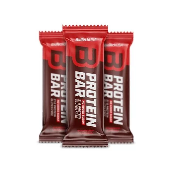 Gluténmentes biotechusa protein bar eper 70g