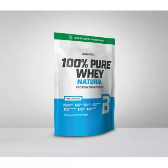 Biotechusa 100% pure whey 454g bourbon vanília