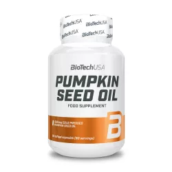 Biotechusa pumpkin seed oil 60 caps - bio és vegán étrendkiegészítők