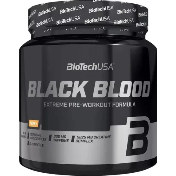 Biotechusa black blood nox+ 340g trópusi gyümölcs