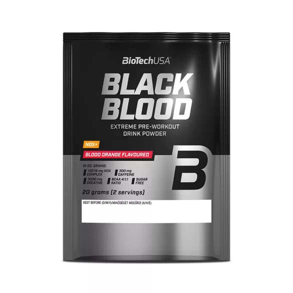 Biotechusa black blood nox+ 20g vérnarancs