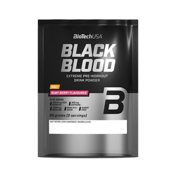 Biotechusa black blood nox+ 20g ruby berry