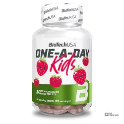 Biotechusa one a day kids 90 tbl eper-málna