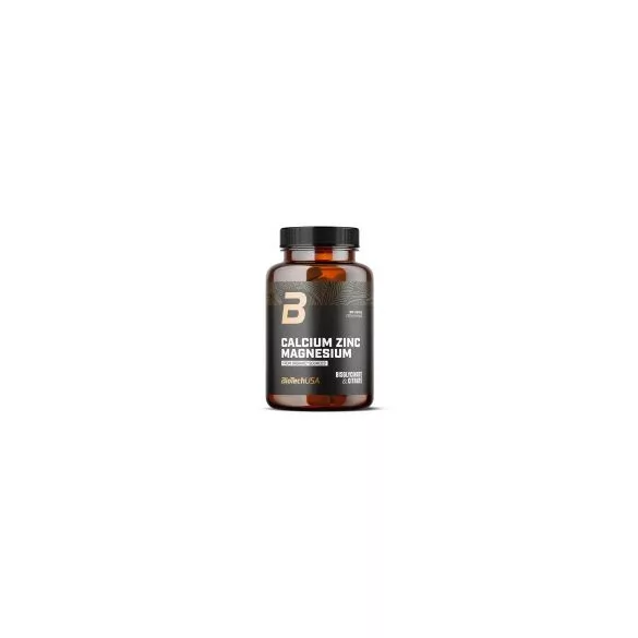 Biotechusa calcium zinc magnesium from organic sources 90 tbl