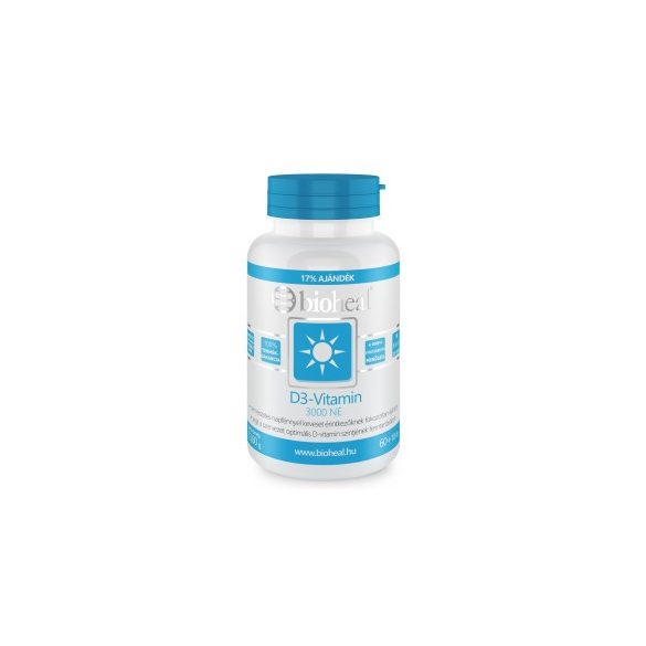 Bioheal d3-vitamin 3000 ne 70 db