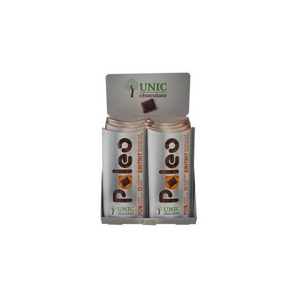Unic paleo csokoládé eritrittel 80g