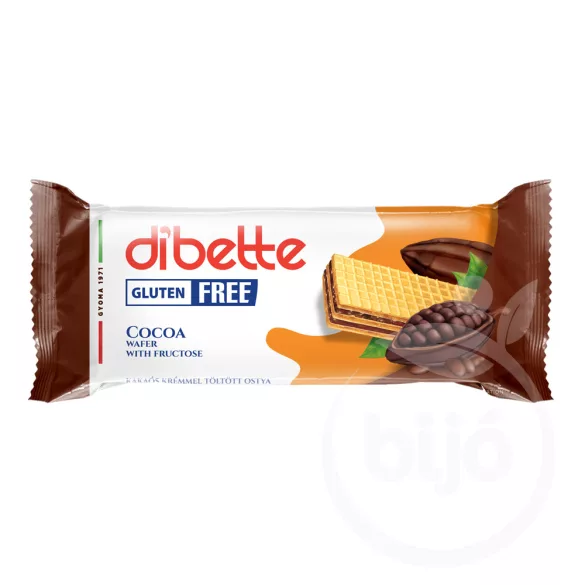 Dibette wellness ostya kakaós fruktózzal 50g