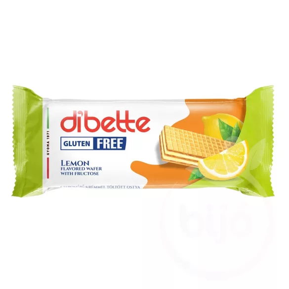 Dibette glutenmentes citromízű töltött ostya 50g