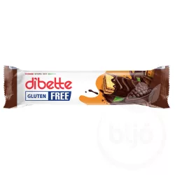   Dibette kakaós krémmel töltött étcsokoládés mártott ostya fruktózzal 26g
