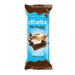 Dibette nas tejcsokoládé hozzáadott cukor nélkül 20 g