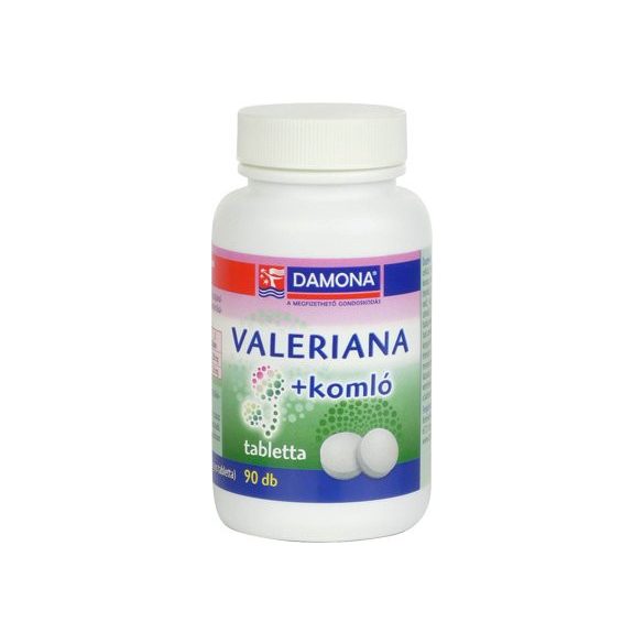 DAMONA VALERIANA+KOMLÓ TABLETTA