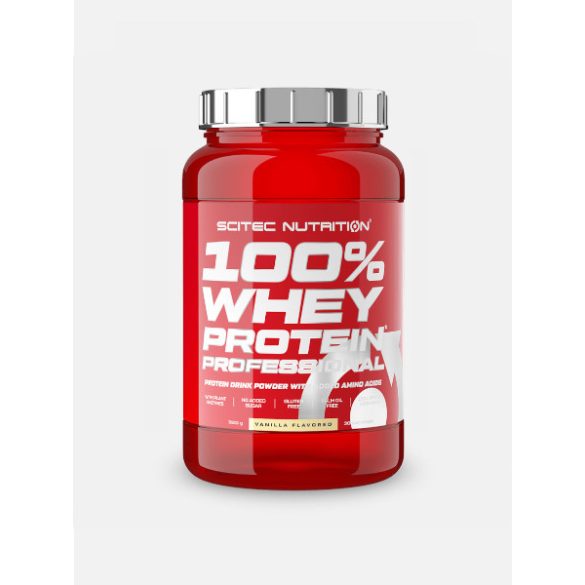 SciTec 100% Whey Protein Professional 920g vanília