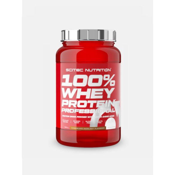 SciTec 100% Whey Protein Professional 920g csokoládé-mogyoró