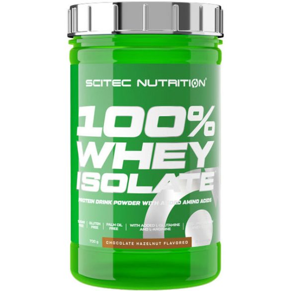 SciTec 100% Whey Isolate 700g csokoládé-mogyoró