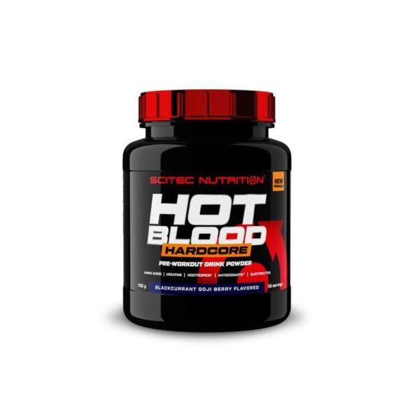 SciTec Hot Blood Hardcore 700g blackcurrant goji berry