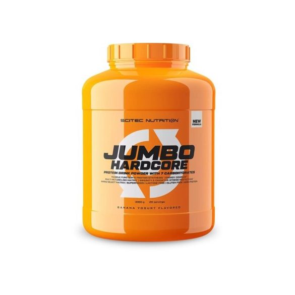 SciTec Jumbo Hardcore 3060g banán-joghurt