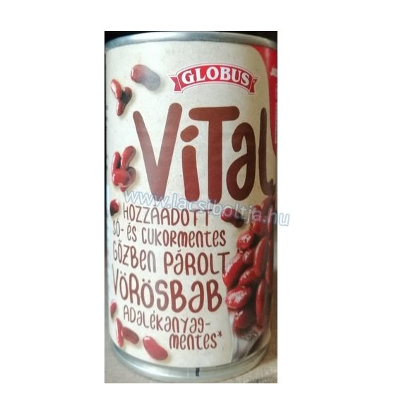 GLOBUS VITAL VÖRÖSBAB 250G