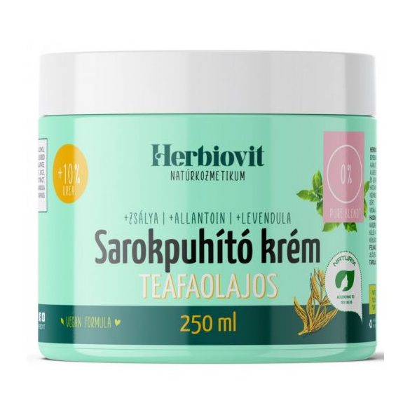 Herbiovit teafaolajos sarokpuhító krém 250 ml