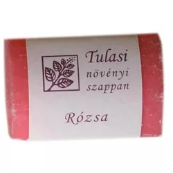 Tulasi szappan rózsa 100g - bio és natúr kozmetikumok